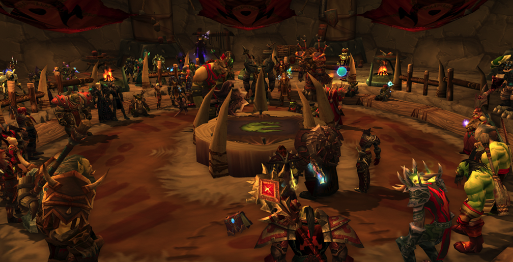 The horde gathering
